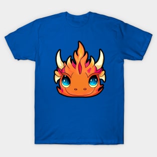 Fire Dragon Cartoon Anime T-Shirt
